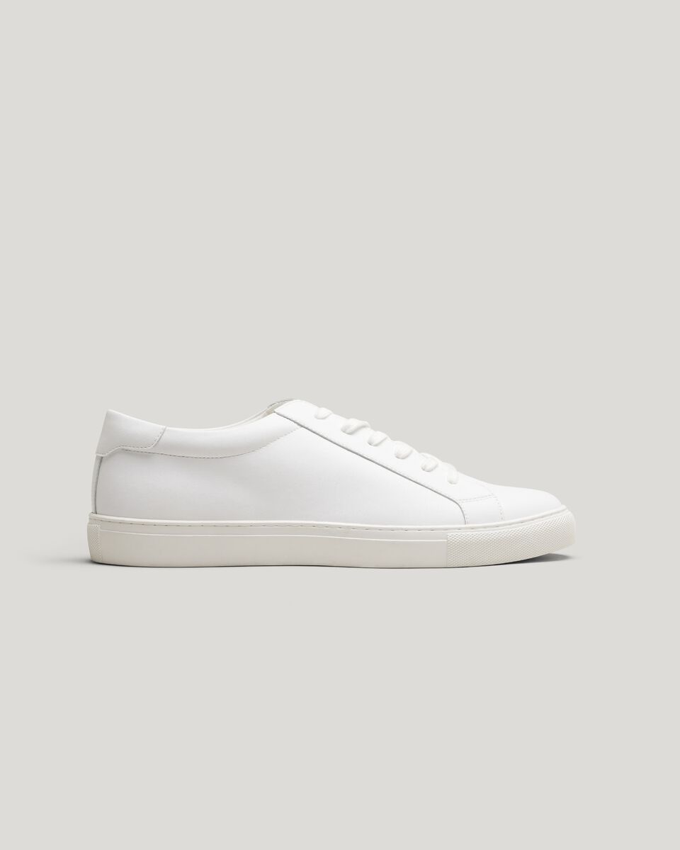 Classic White Leather Sneaker